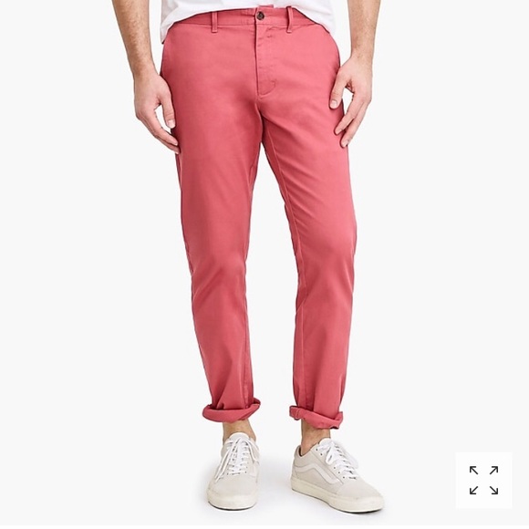 j crew factory slim fit flex chino
